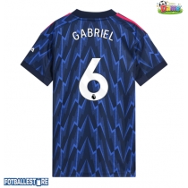 Arsenal Gabriel Magalhaes #6 Bortedrakt Dame 2025-26 Kortermet